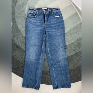 Abercrombie 90s Straight Ultra High Rise Curve Love Jeans